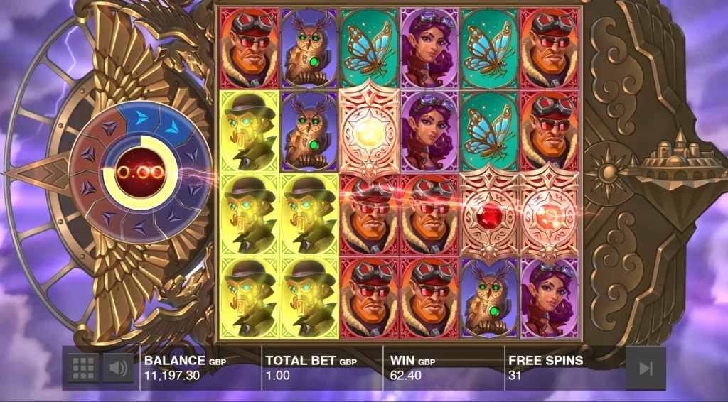 Land Of Zenith Online Slot gameplay