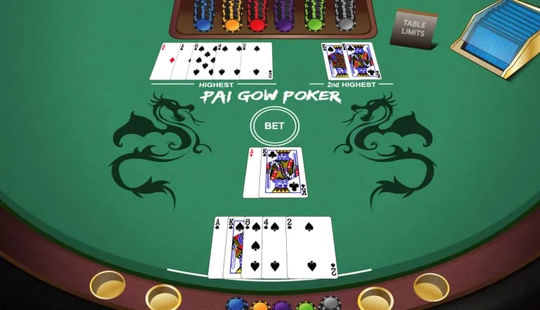 What are the rules for playing pai gow poker?