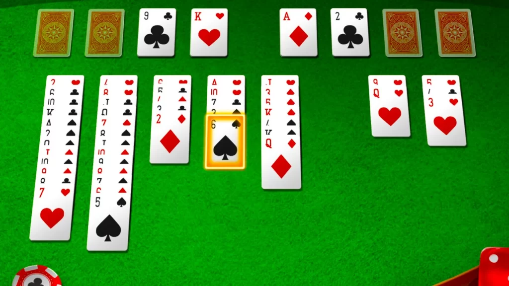 Principles when playing the classic Solitaire game